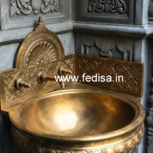 Decorative Brass Basin Designs for Luxury Villas No-1974