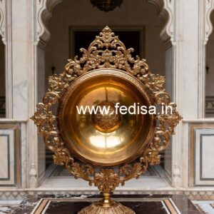 Stylish Brass Bathroom Sink for Luxury Apartments No-1986