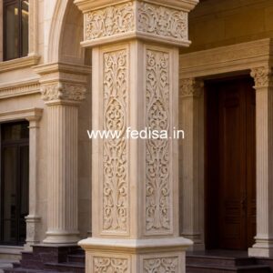 Elegant Exterior Pillar Design PD-9034