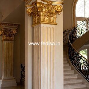 Stylish Marble Column Design Ideas PD-9143
