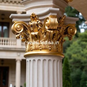 Premium Column Design for Villas PD-9148