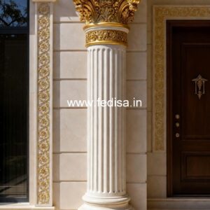 Pillar Design for Modern Villa Exterior PD-9274