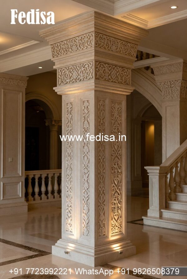 Overarching Column Decorative Column Ideas for Interiors PD-9296 - Fedisa