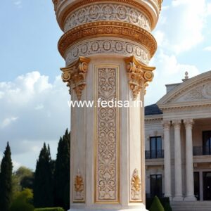 Pillar Design with Elegant Detailing PD-9355