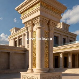 Premium Wooden Column Design PD-9688