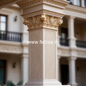 Classic Wooden Column Design Ideas PD-9728