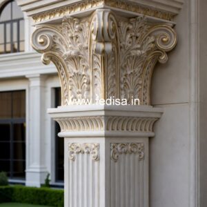 Wooden Pillar Design for Classic Look PD-9760