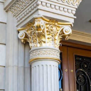 Classic Column Design for Home Entry PD-9771