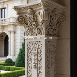 Wooden Column Design for Interior Decoration PD-9785