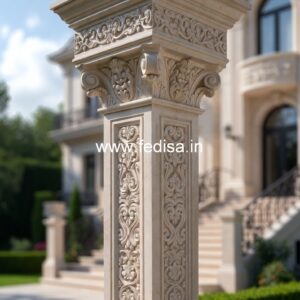 Decorative Column Design for Entryway PD-9789