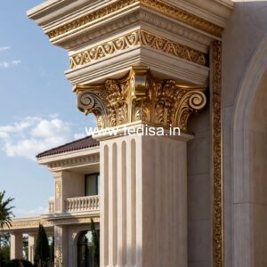 Stylish Wooden Column Design Ideas PD-9861