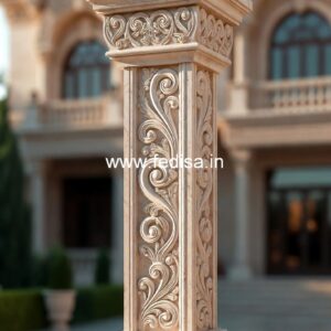 Elegant Wooden Column Design Ideas PD-9883