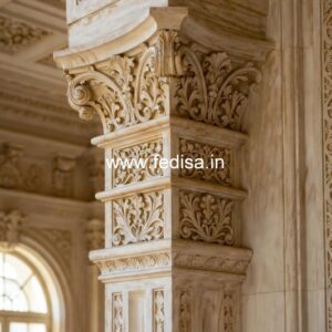 Wooden Pillar Design for Luxury Homes PD-9977