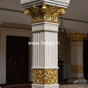 Traditional Carved Wooden Pillars PD-10008