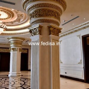 Gold Accent Pillar Designs That Scream Luxury PD-10226