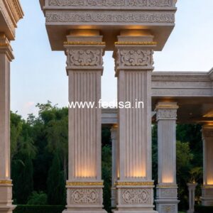 Wooden Pillar Designs That Feel Warm & Luxurious PD-10240