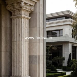 Mixed Material Pillar Designs That Wow Guests PD-10248