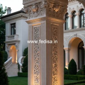 Sleek Pillar Designs for Minimal Homes PD-10290