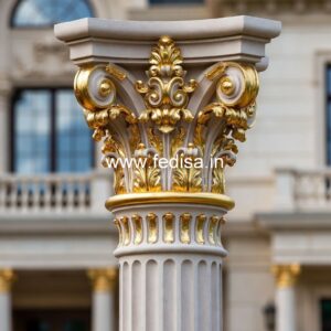 Grand Column Design for Mansion Entrance PD-10435