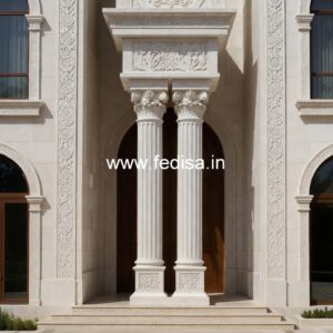 Marble Pillar Design for Royal Look PD-10441