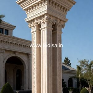 Classic Pillar Design for Home Entry PD-10453
