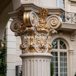 Elegant Entrance Column Design PD-10473