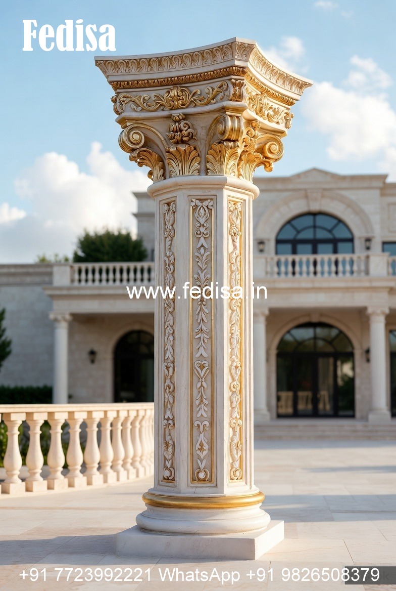 Classic Stone Column Design PD-10492