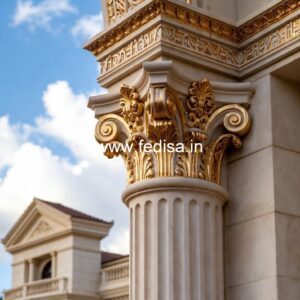 Unique Wooden Column Design PD-10532