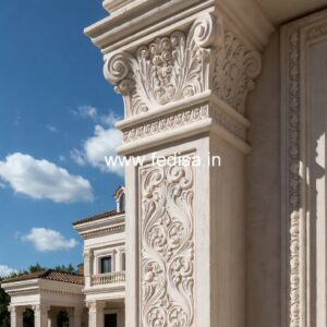 Wooden Pillar Design for Classic Look PD-10544