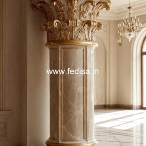 Luxury Marble Column Design for Villas PD-10554