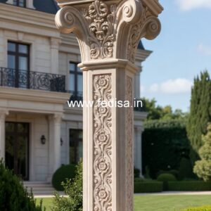 Wooden Column Design for Interior Decoration PD-10569