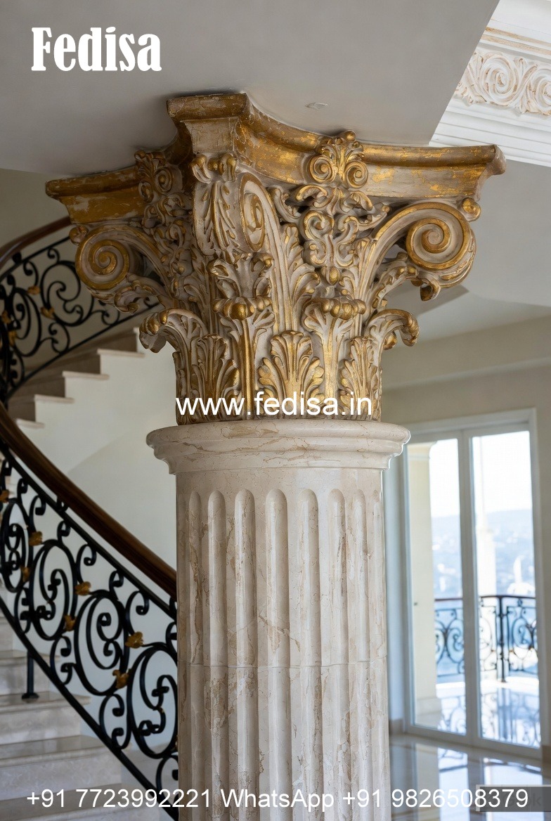 Modern Artistic Pillar Design PD-10588