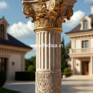 Elegant Exterior Column Design Ideas PD-10634