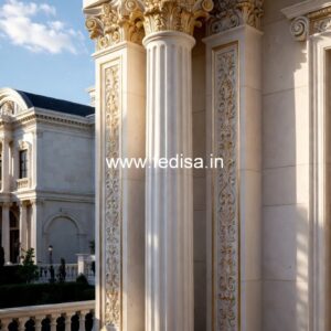 Luxury Marble Column Design Inspiration PD-10638
