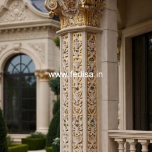 Stylish Column Design for Home Entry PD-10674