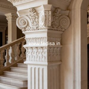 Stone Pillar Design Ideas for Grand Entrance PD-10742