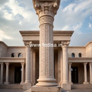 Elegant Pillar Design for Drawing Room PD-10834