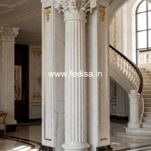 Pillar Design for Modern Villa Exterior PD-10842