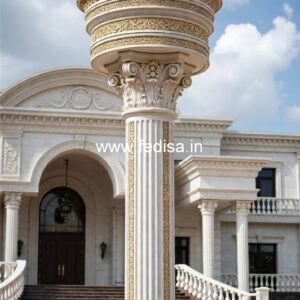 Balcony Pillar Ideas for Elegant Outdoor Spaces PD-11021