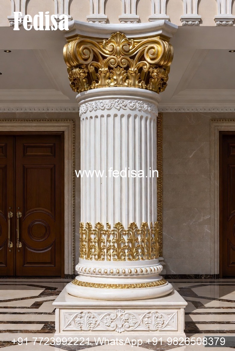 Mixed Material Pillar Designs That Wow Guests PD-11032