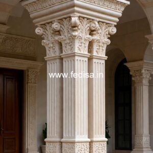 Exterior Column Design Ideas for Villas PD-11199