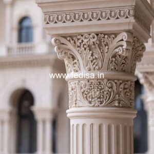 Exterior Pillar Design for Modern Villas PD-11298