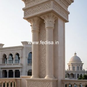 Elegant Wooden Pillar Design Ideas PD-11305