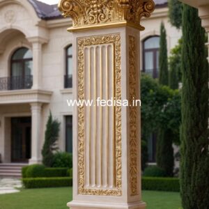 Elegant Column Design for Home Entry PD-11373