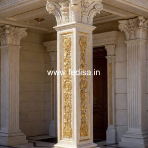 Stylish Marble Pillar Design Ideas PD-11380