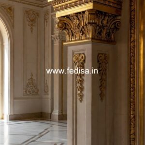 Elegant Exterior Pillar Design PD-11386