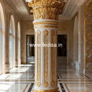 Exterior Column Design for Beautiful Villas PD-11406
