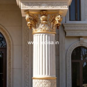 Stylish Wooden Column Design Ideas PD-11429