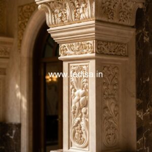 Premium Marble Column Design PD-11434