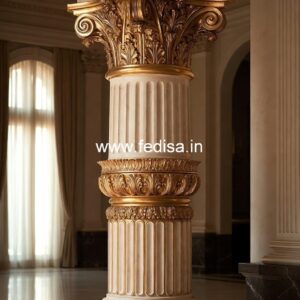 Elegant Wooden Pillar Design Inspiration PD-11436